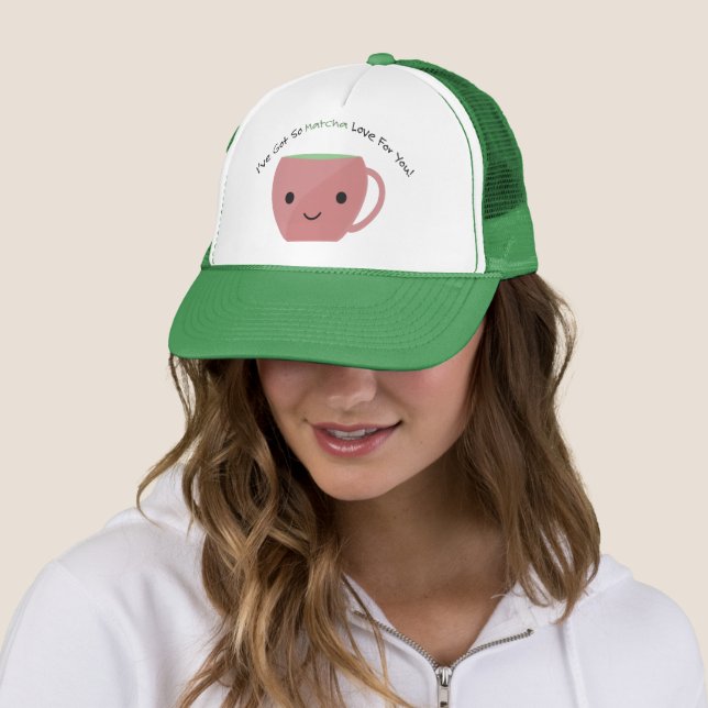 Cute och Funny So Matcha Kärlek Keps (In Situ)