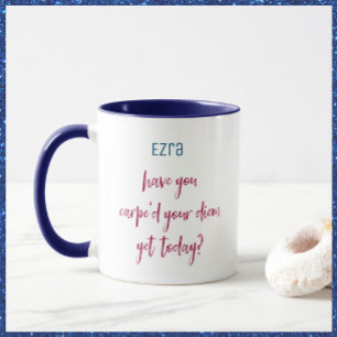 Cute och inspiration Carpe Diem Mugg