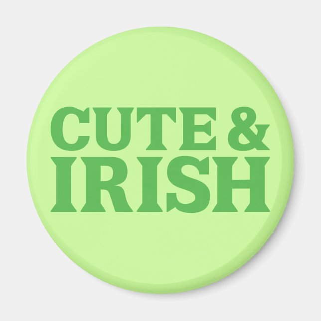Cute och Irish Magnet (Framsidan)