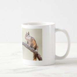 Cute och knubbig chipmunk kaffemugg