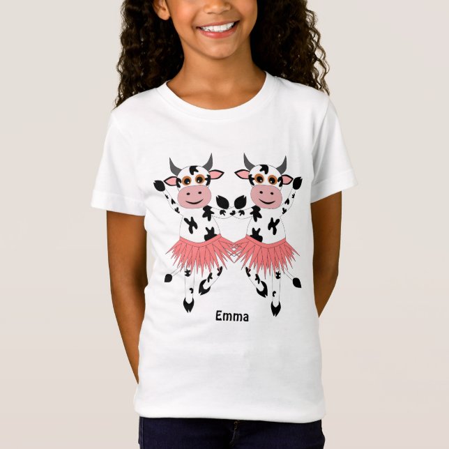 Cute och lustiga danskor t shirt (Framsida)