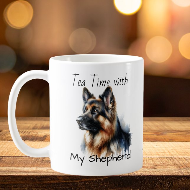 Cute  och  min Shepherd Coffee Mugg (Skapare uppladdad)