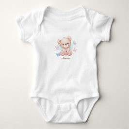 Cute och Personlig Baby Bodykostym T Shirt