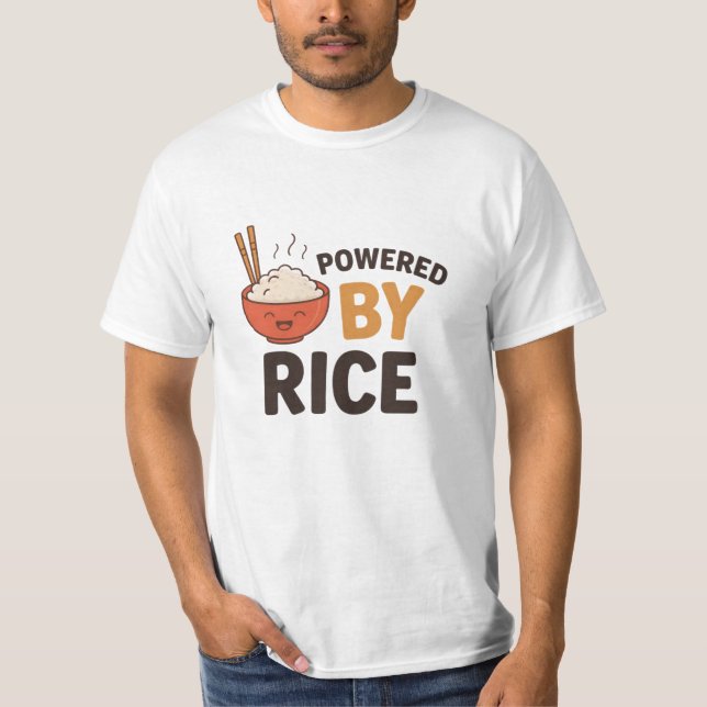 Cute och Quirky Food Graphics T Shirt (Framsida)