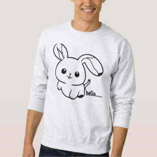 Cute och Quirky Lång Ärmad Tröja