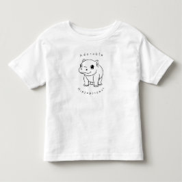 Cute och Roligt för lilla Djur älskare! T Shirt