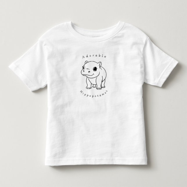 Cute och Roligt för lilla Djur älskare! T Shirt (Framsida)