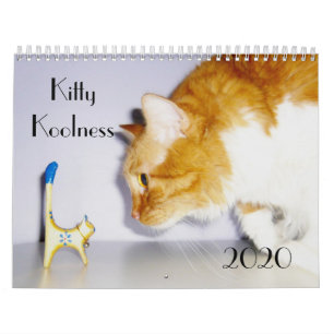 Cute och Roligt "Kattunge Koolness" 2024 Kattkalen Kalender