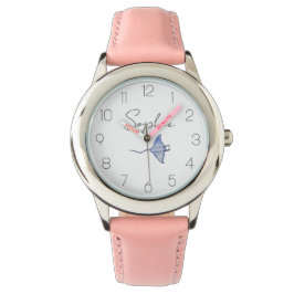 Cute och Simple under Sea Manta Ray-barnen vaktar Armbandsur