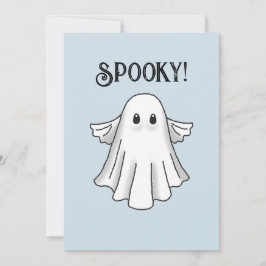 Cute och Spooky Happy halloween Inbjudningar