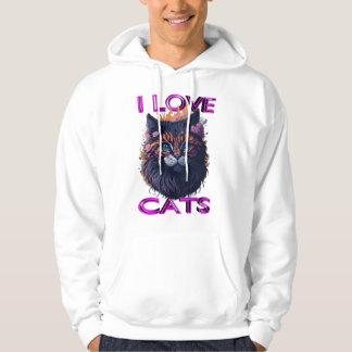 Cute och underbar katt s5 hoodie
