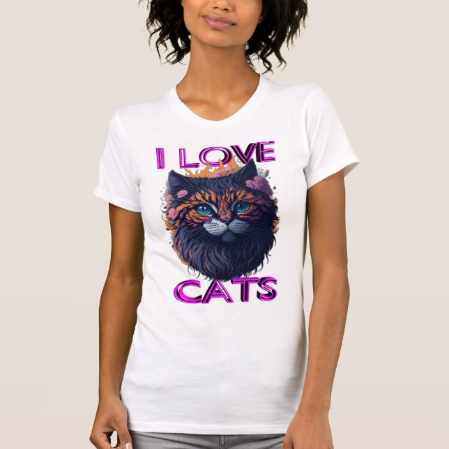 Cute och underbar katt s5 t shirt (Framsida)