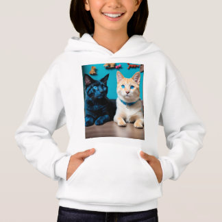 Cute och underbar lycklig hundar och katter. t shirt