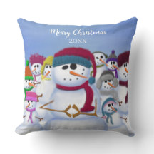Cute och Whimsics-Snögubbar