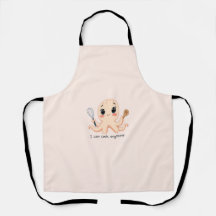 Cute Octopus Apron - jag kan laga allt.