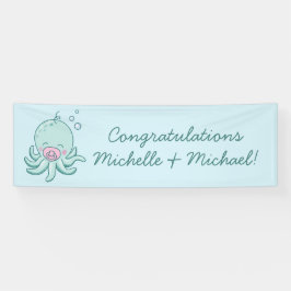 Cute Octopus Baby Shower Kawaii Rosa Girl Girl