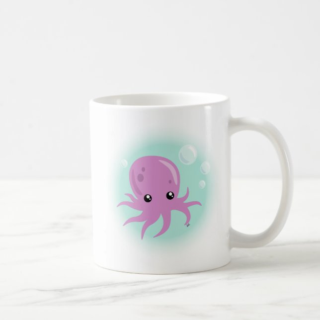 Cute Octopus Coffee Mugg (Höger)