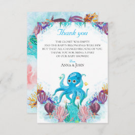 Cute Octopus Colorful Baby Fawn Tack Y