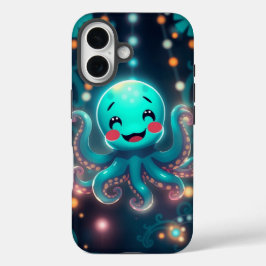 Cute Octopus iphone case - Tuff och brant design