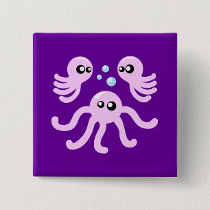 Cute Octopus Knapp