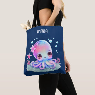 Cute Octopus Sea Creature Tygkasse