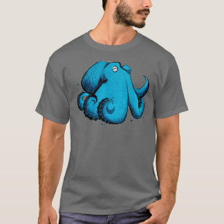 Cute octopus sticker Fantasy art T Shirt