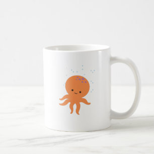 Cute Octopus-Tecknad Kaffemugg