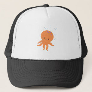 Cute Octopus-Tecknad Keps
