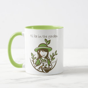 Cute  offertträdgårdar mugg