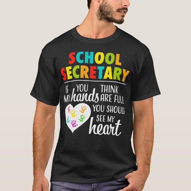 Cute Office Clerk Apprecition Gi T Shirt (Framsida)