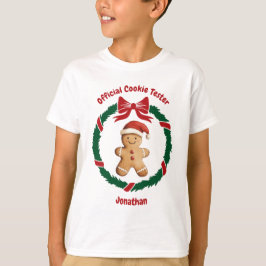 Cute Officiell Cookie Tester-jul T Shirt