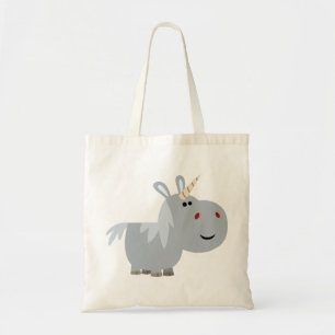 Cute Ogranskable Tecknad Unicorn Bag Tygkasse