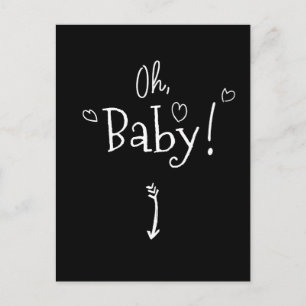 Cute Oh Baby Gravid och Gravid Vykort