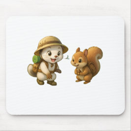 Cute Okojo and Squirrel – Okojo and Friends Musmatta