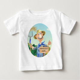 Cute Old MacDonald's Farm Personlig T Shirt