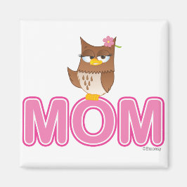 Cute Olivia VonHoot-Tecknaden för Mamma Magnet