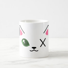 Cute One-Eyed Cat Mugg
