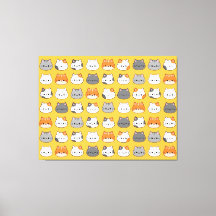 Cute Orange Cat Ansikte