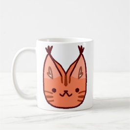 Cute Orange Cat Mugg REVIDERAD