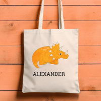 Cute Orange Dinosaur-Personlig