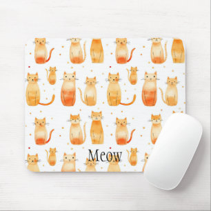 Cute Orange Dot and Cats Musmatta