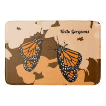 Cute Orange Hej Gorgous Monarch Butterfly Pair