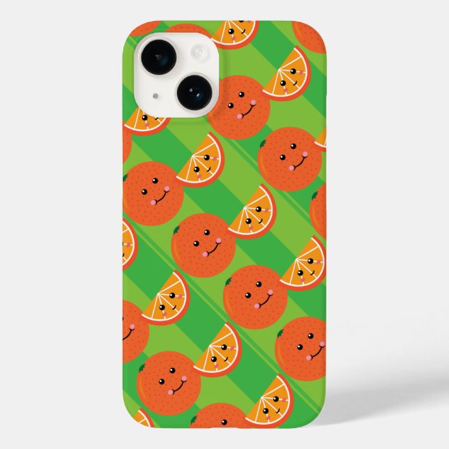 Cute Orange iphone case (Baksida)