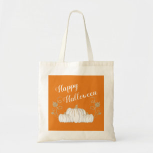 Cute Orange Pumpkin Happy halloween Tygkasse