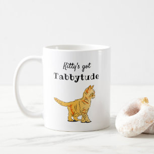 Cute Orange Tabby Kitten Tabbyt Kaffemugg