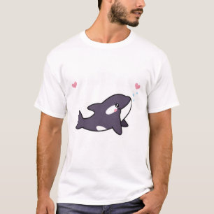 Cute Orca Pandas of the Sea Funny T Shirt
