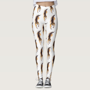 Cute Original Teckning Tiger kinesiska nyår L3 Leggings