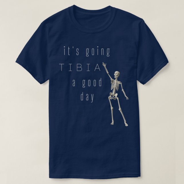 Cute ortopedisk skelett t shirt (Design framsida)