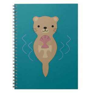 Cute Otter Anteckningsbok