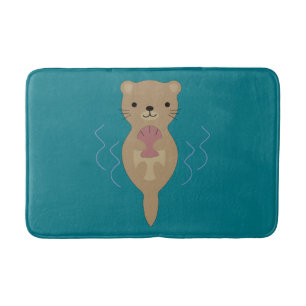 Cute Otter Badrumsmatta